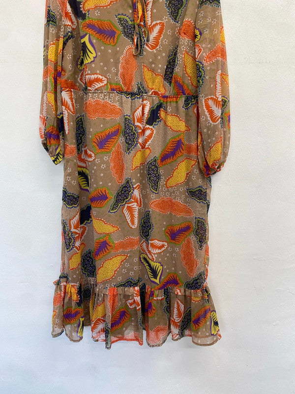 Lovely koko lovedrobe Moroccan vibes pattern summer dress UK 22 LK006