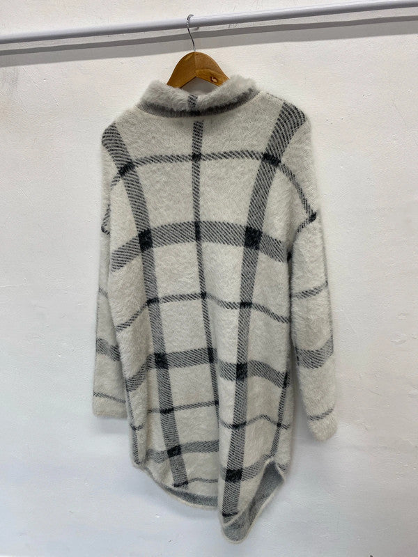 Fabulous super soft cuddly longline shacket Uk10/12 Primark CR002