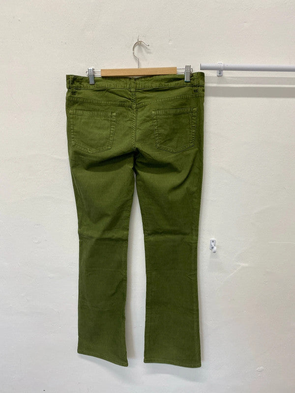 Fabulous Olive green cords from H&M Uk14 KM003