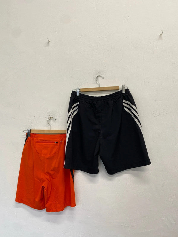 Duo 65 Nike shorts black orange adidas UK S #65 NC001